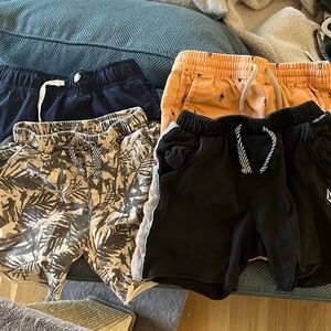 4 pairs of boys casual shorts
